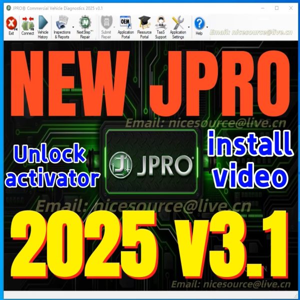 Phần mềm chẩn đoán JPRO 12 2025