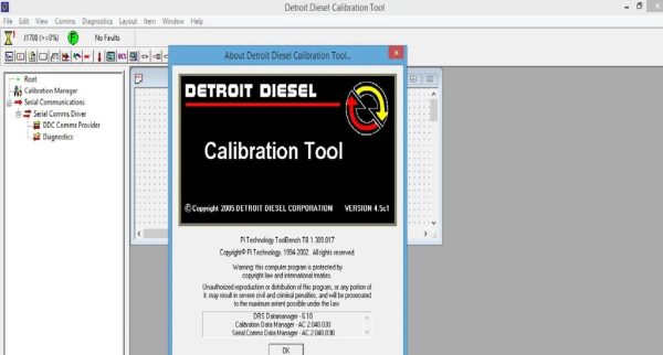 Phần mềm điều chỉnh cho động cơ Detroit Diesel dùng trên xe Cascadia